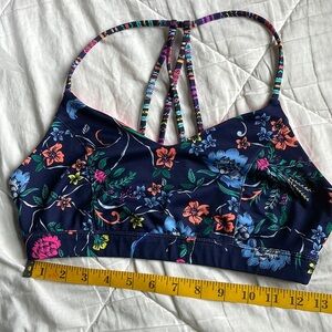 Old‎ Navy Active Floral Colorful Bra size medium